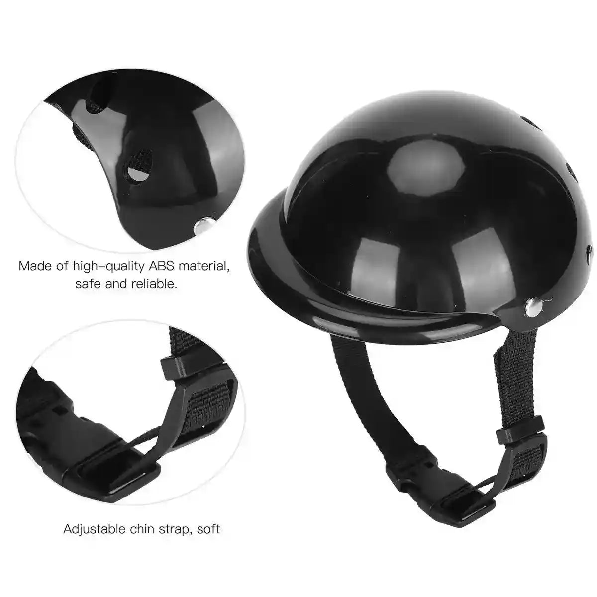 Pet Helmet New Motorcycle Helmet Dog Cat Accessories Pet Toy Hat Headwear