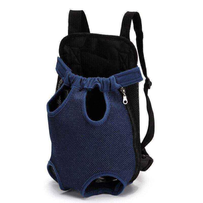 Durable Dog Front Carrier Backpack Adjustable & Breathable Pet Carrier