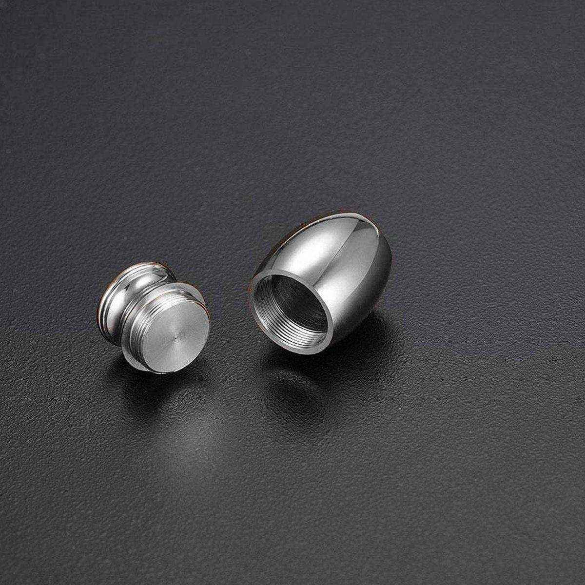 Mini Stainless Steel Pet Urn Keepsake for Ashes