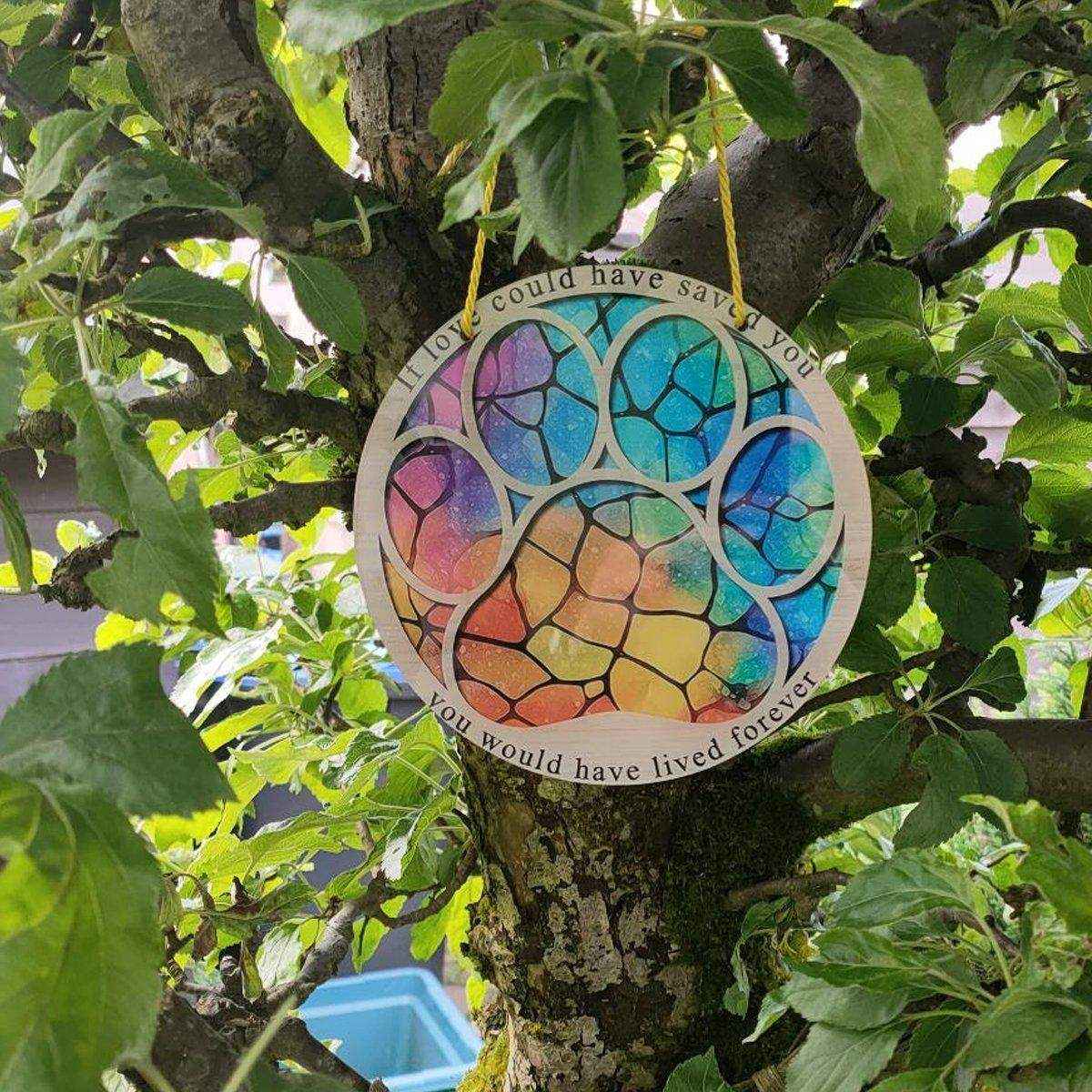 Pet Memorial Wind Chime for Indoor & Outdoor Tribute