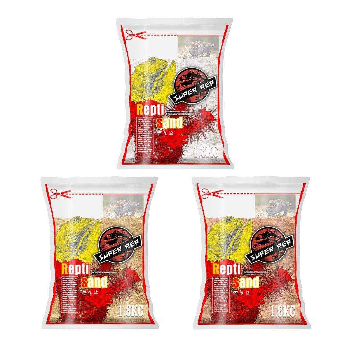 SuperRep Reptile Sand Climbing Sand Calcium Sand for Lizard Tortoise Hibernation