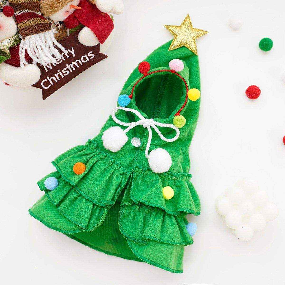 Christmas Pet Clothes Two-color Cape Pet Cape Shawl Dog Transformation Outfit