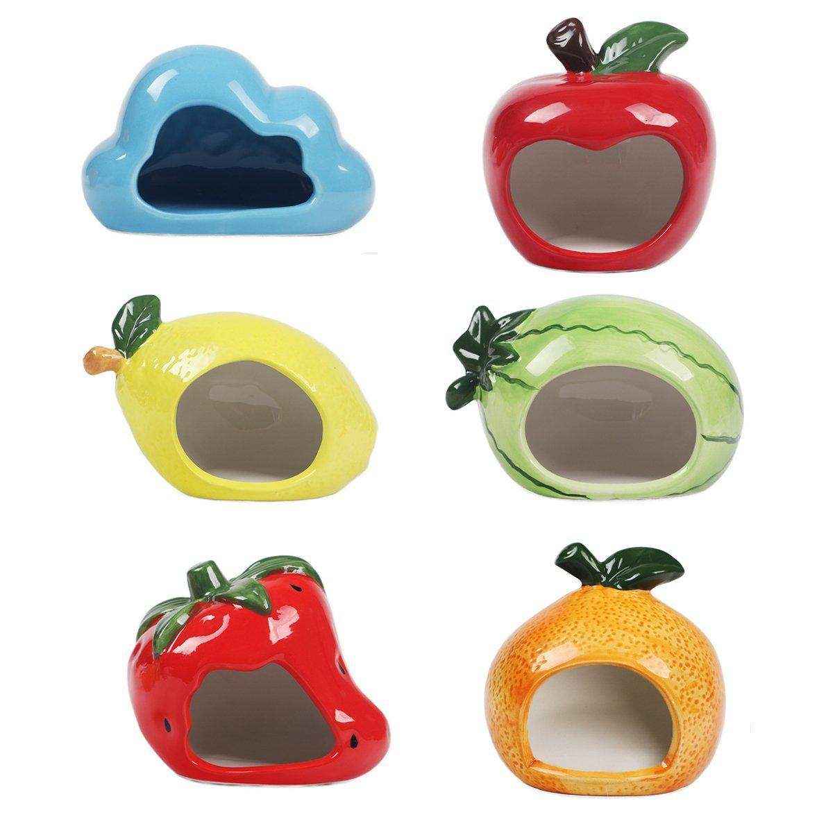 Ceramic Hamster Nest Shelter Landscaping Supplies Small Animal Hideout House