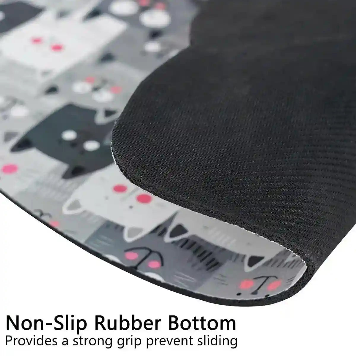 Pet Feeding Mat Non-Slip Waterproof Silicone Meal Mat for Pets