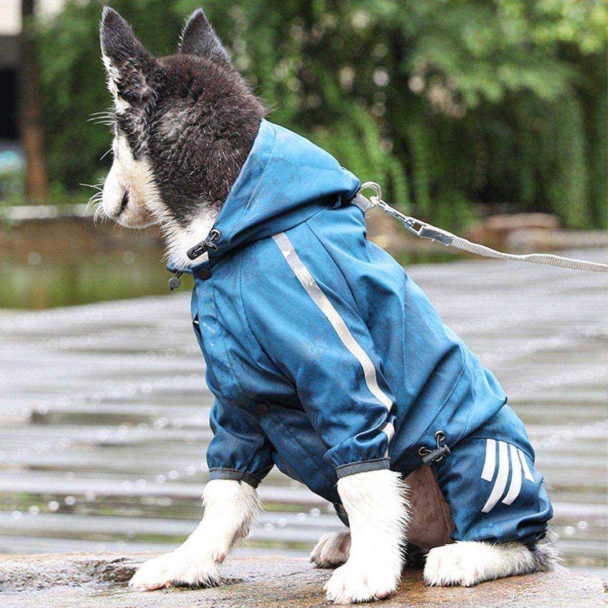 Waterproof Dog Raincoat for Small Medium Dogs