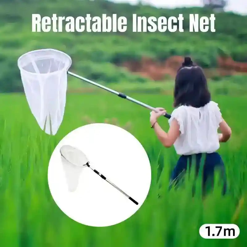 Telescopic Butterfly Net for Kids Durable Insect & Nature Exploration Tool