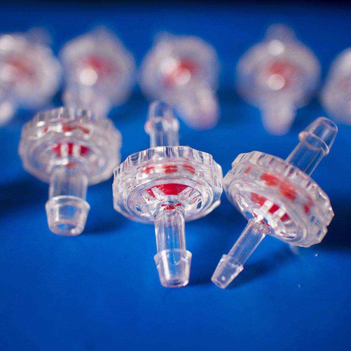 10pcs Plastic Check Valve Water Air Stop Valve for Aquarium Fish Tank Air Pump