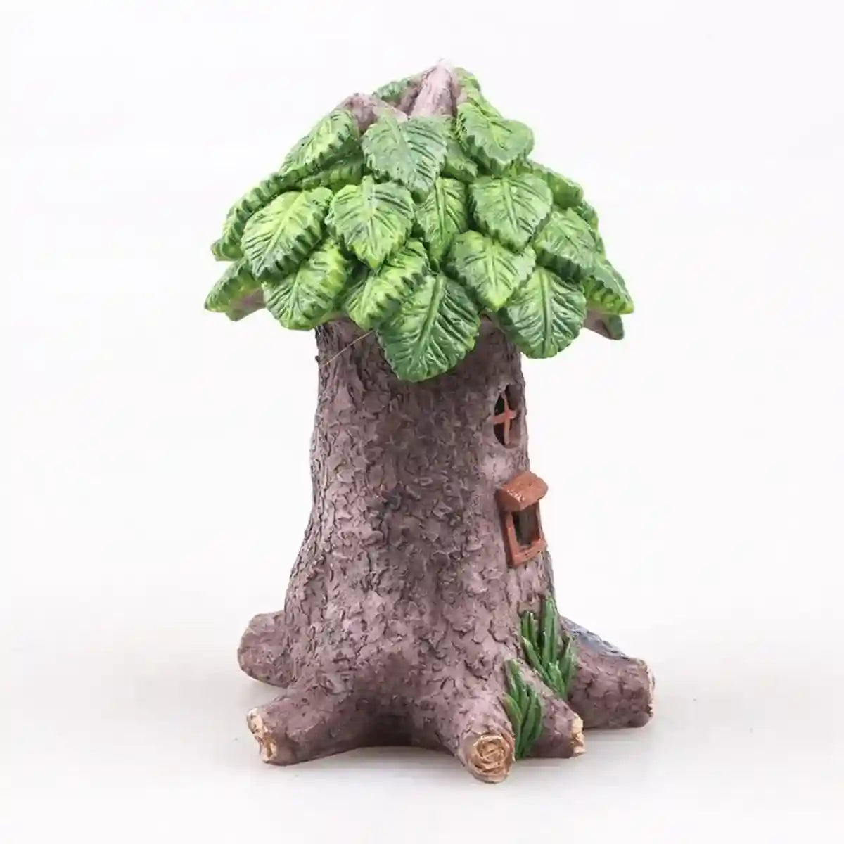 Resin Small Green Tree for Aquariums & DIY Landscapes Realistic Decoration