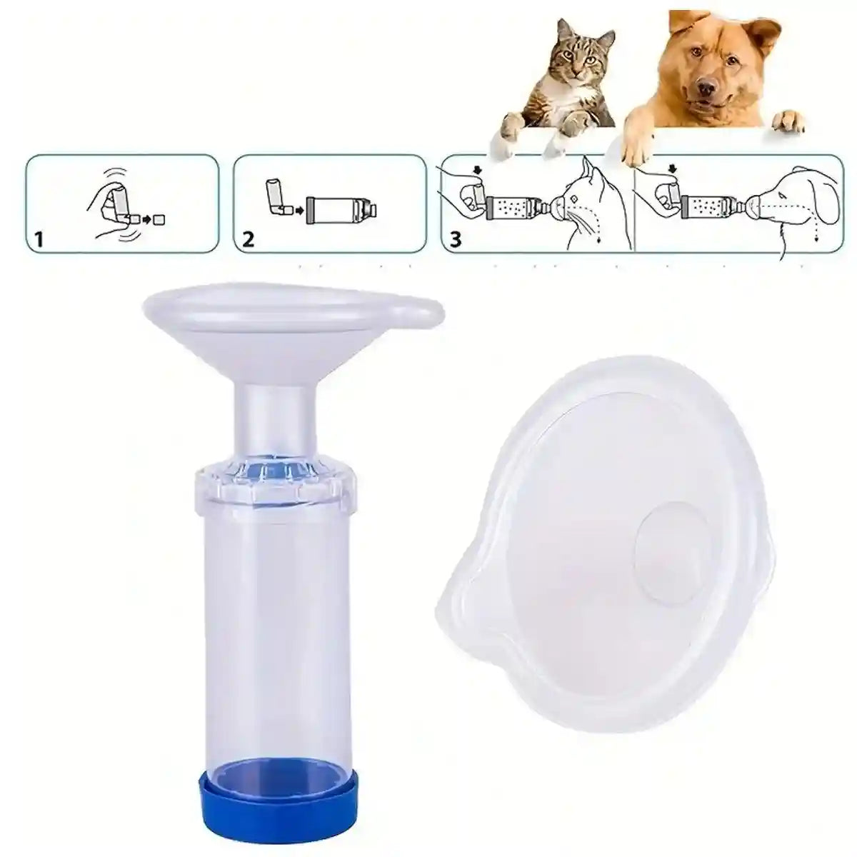 Pet Aerosol Room Cat and Dog Inhaler Mask Handheld Inhaler