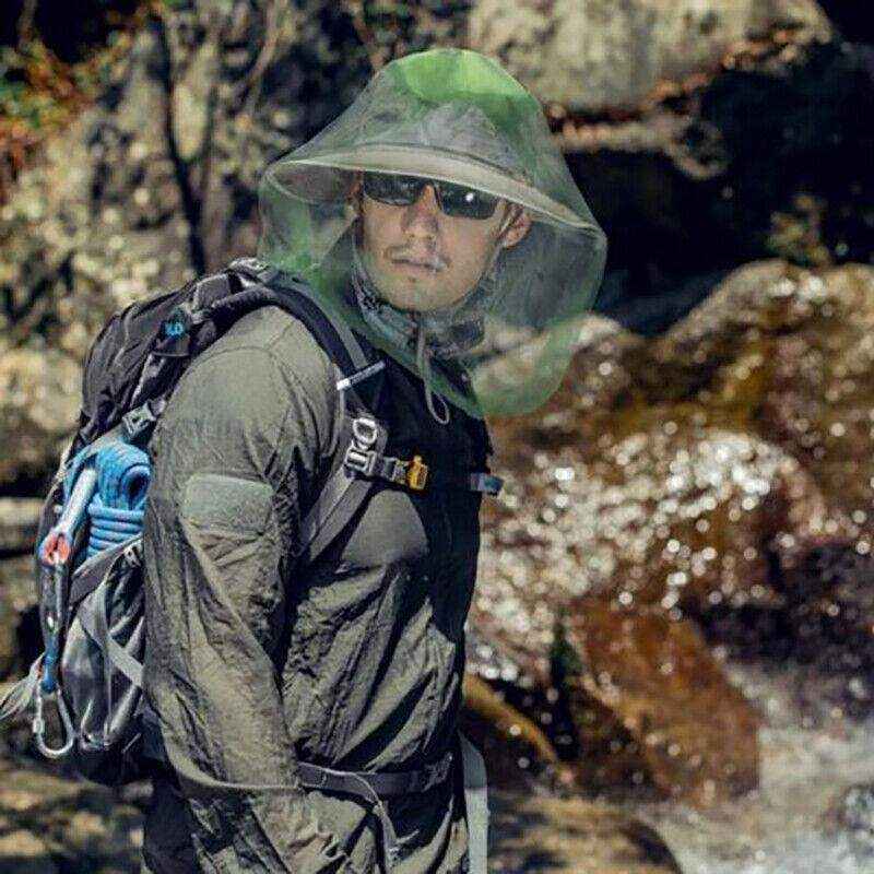 Lightweight Ventilated Beekeeping Veil for Insect Protection Durable & Foldable