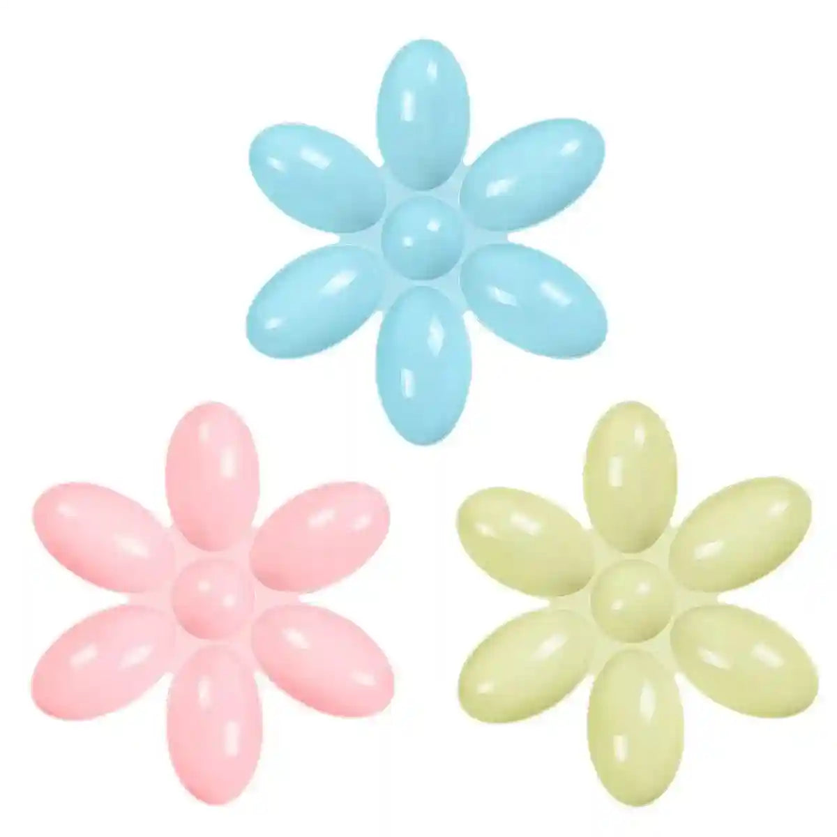 Petal-Shaped Multi-Cat Feeding Bowl