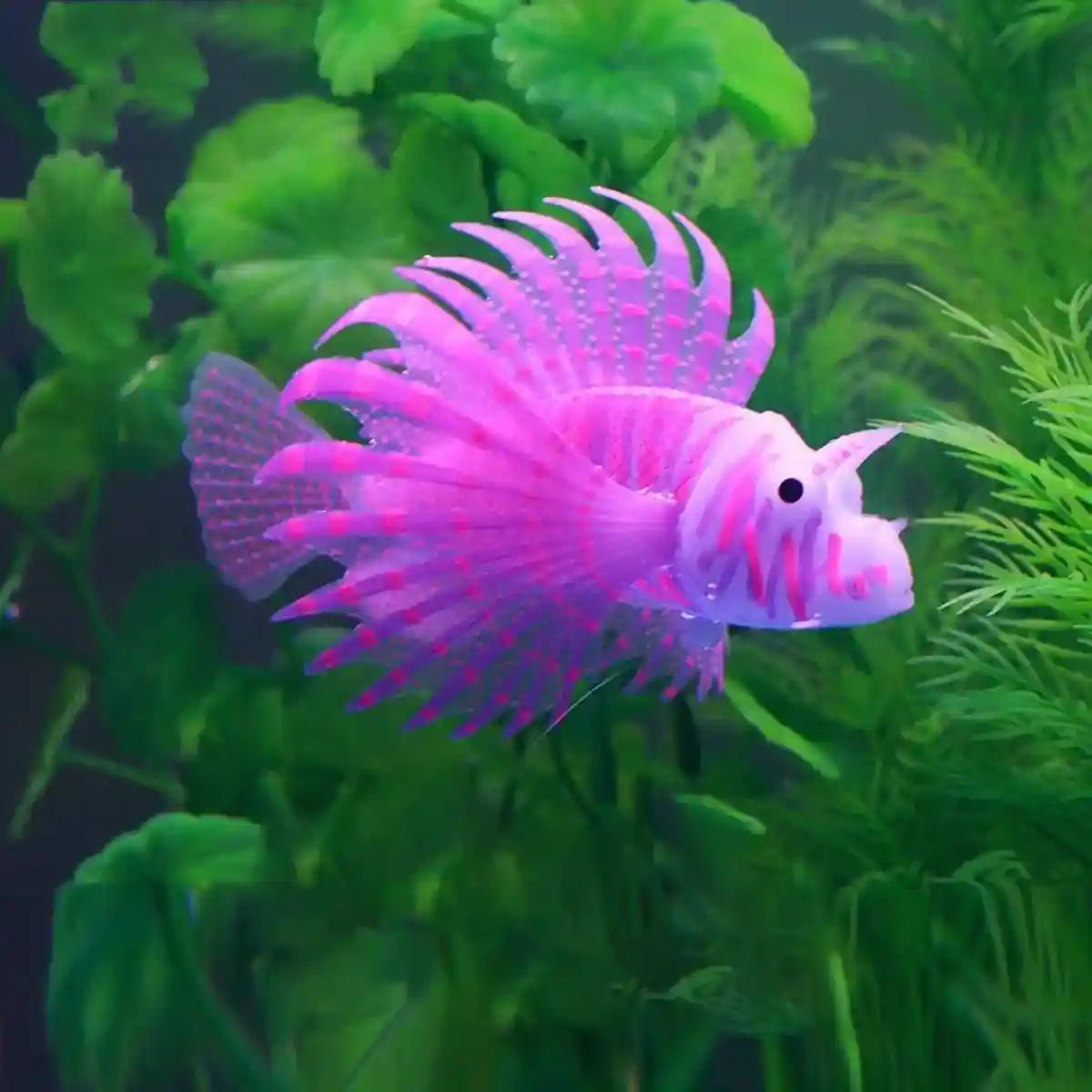 Artificial Aquarium Fish Decorations Silicone Betta Moving Floating Small Fish