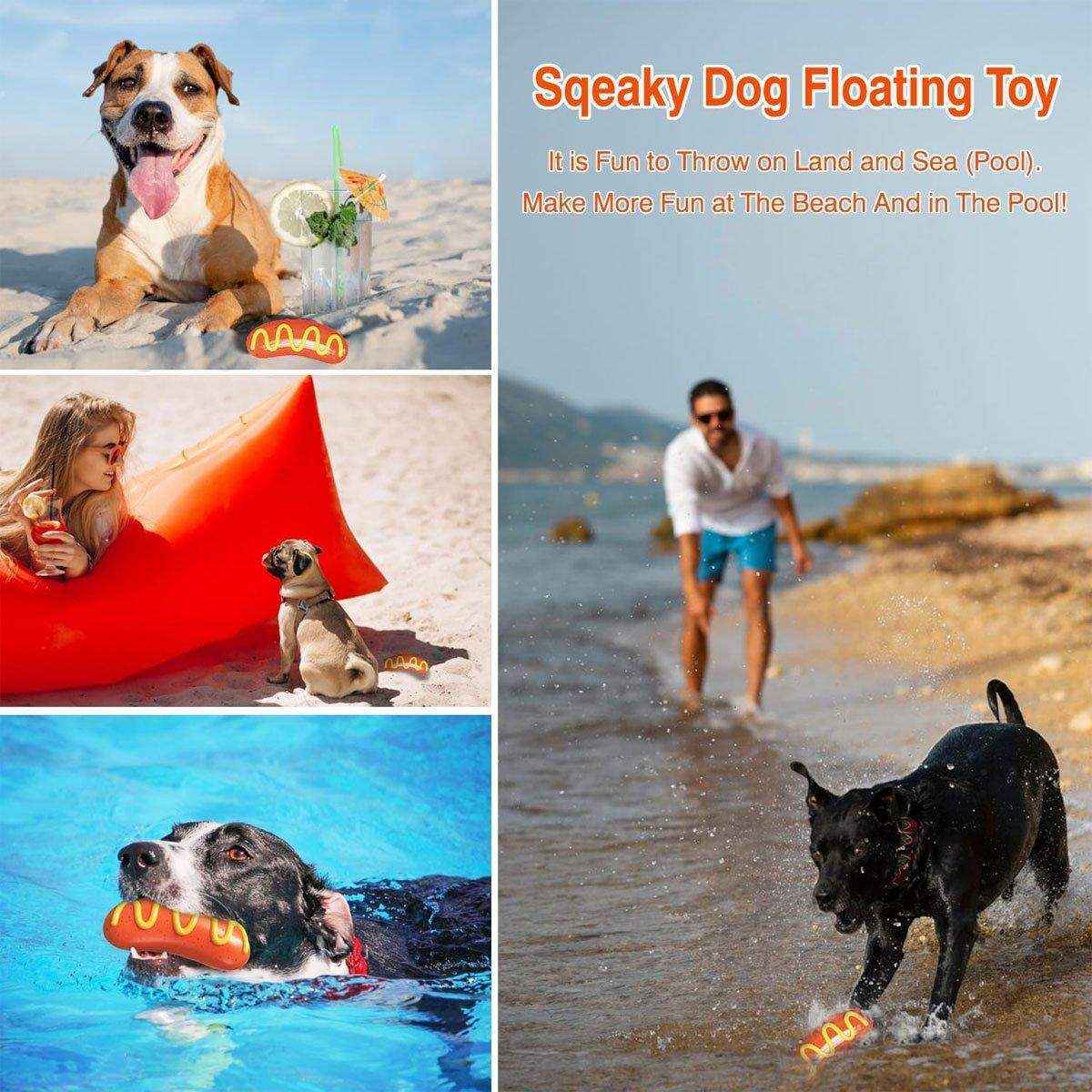 TPR Baked Sausage Ham Sausage Pet Dog Toy