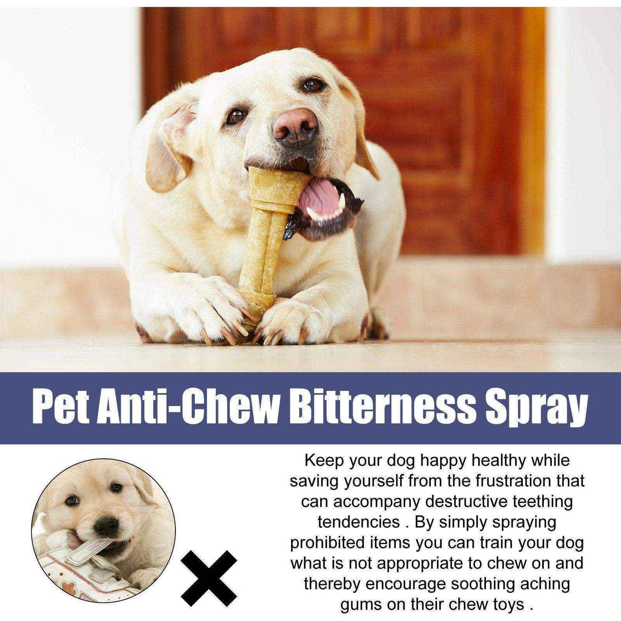 Pet Bitter Anti-Bite Spray Expulsion Dog Chewing Table And Chair Leg Scratching Sofa Spray