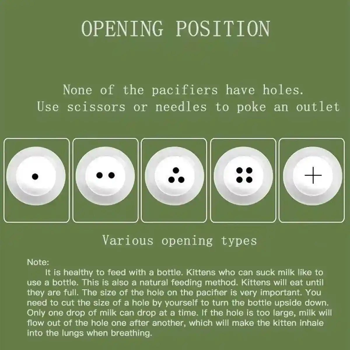 Complete Pet Feeding Kit for Newborns