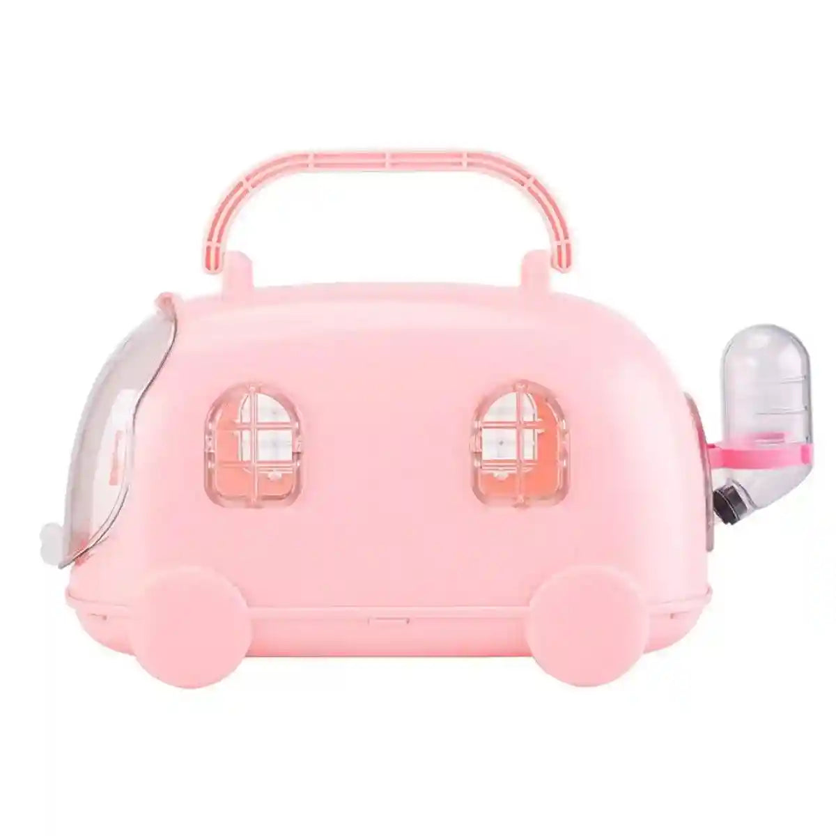 Small Pet Portable Travel Cage Lightweight Cute Design 3 Colors