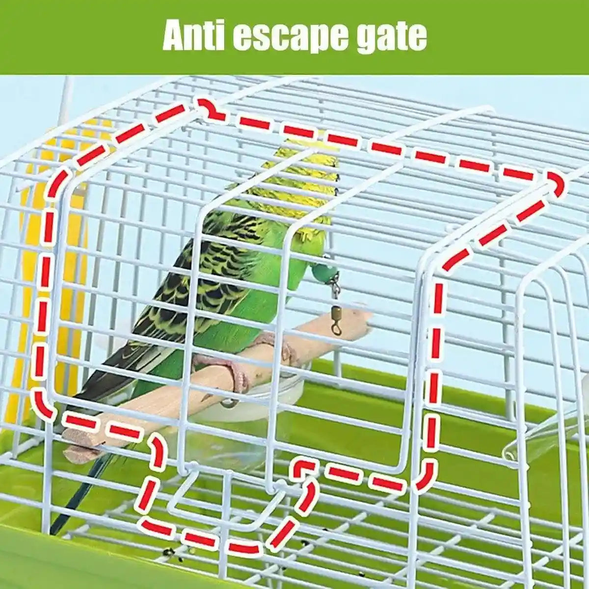 Portable Bird Cage for Small Pets Travel-Friendly & Durable Design