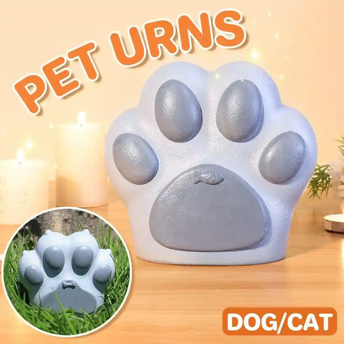 Starry Pet Memorial Urn for Cats and Dogs