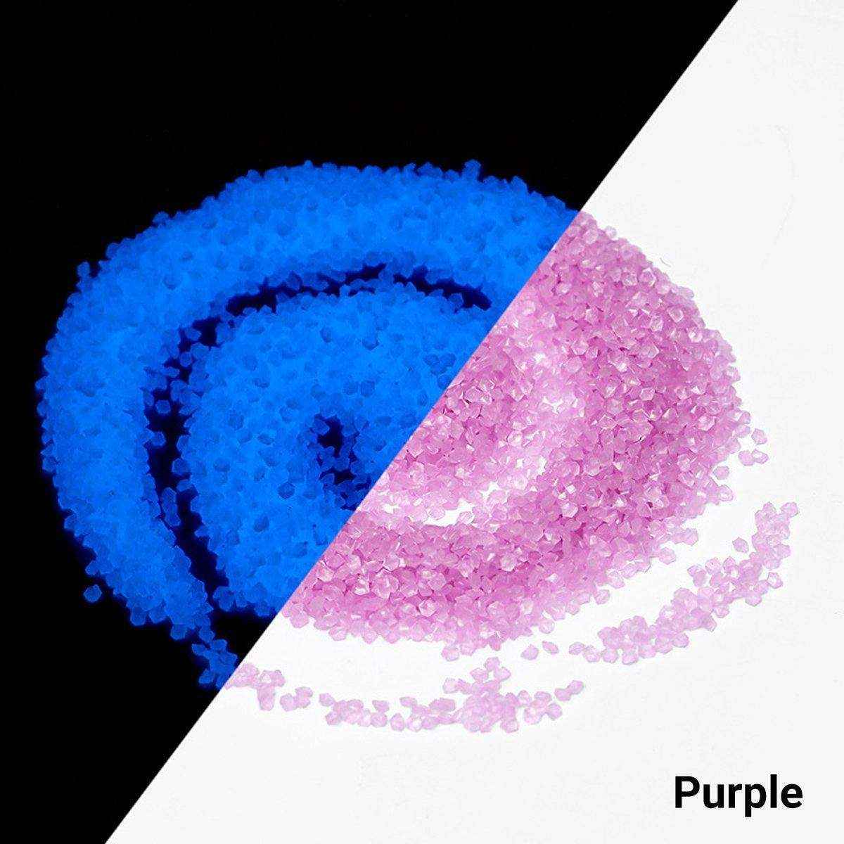 Luminous Sand Particles Micro Landscape Aquarium Fluorescent Landscape Luminous Sand 3-5mm Gravel Cross-border Supply