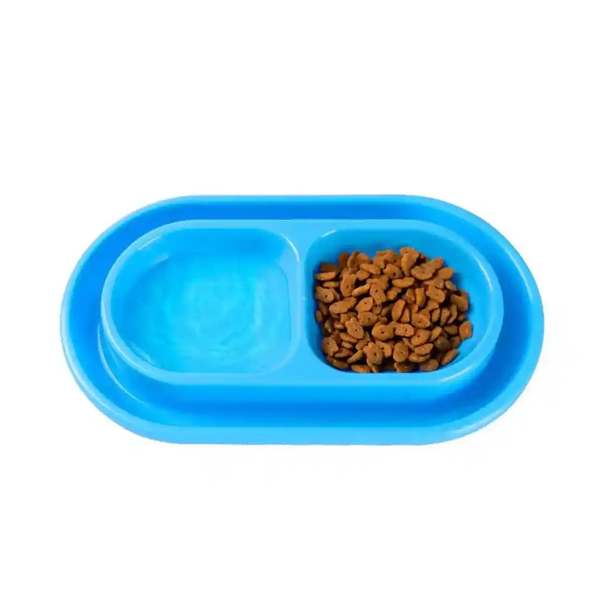 Outdoor Waterproof Double Cat Feeding Bowl Rainproof Pet Food Bowl Anti-Ant