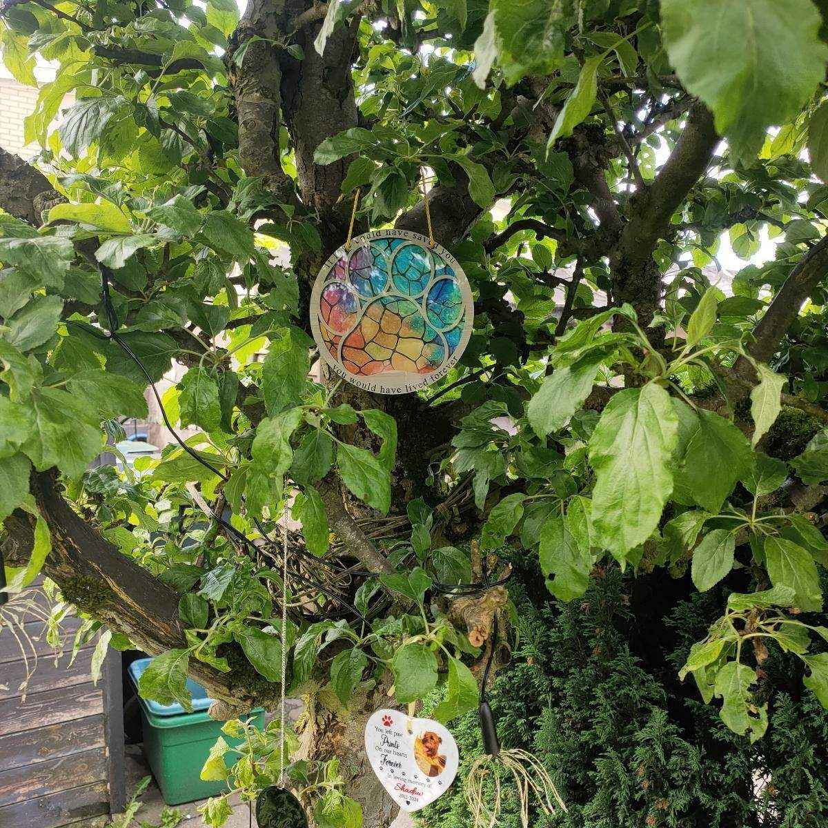 Pet Memorial Wind Chime for Indoor & Outdoor Tribute