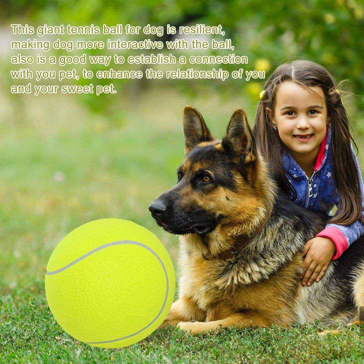 Dog Toy Tennis Ball Safe & Durable Fetch Ball for Small Dogs