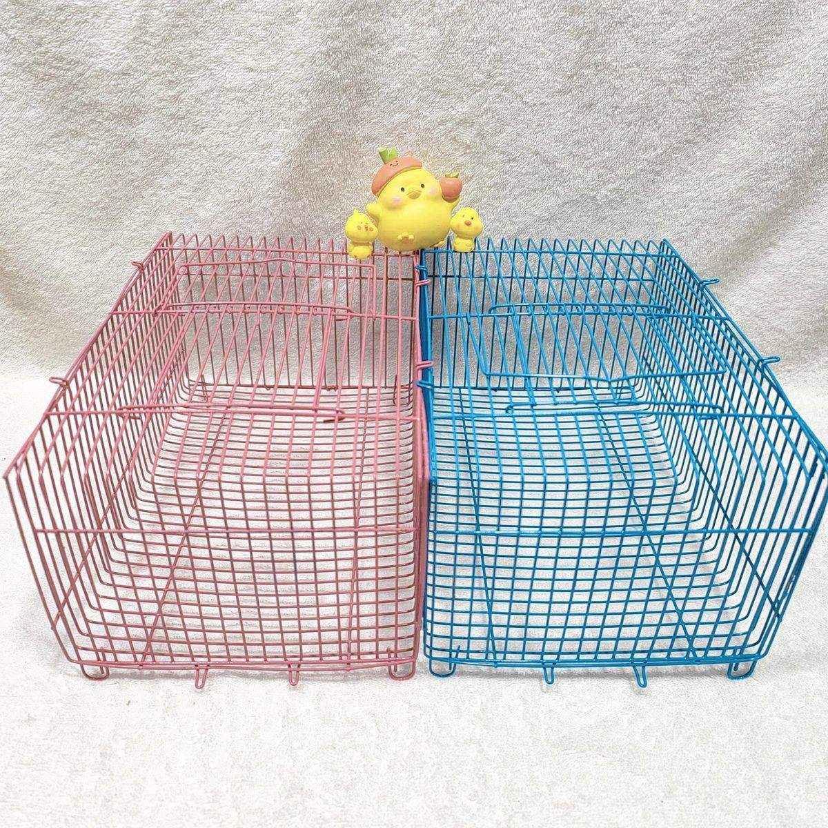 4PCS Pet Transport Cage Set Durable & Lightweight for Small Pets