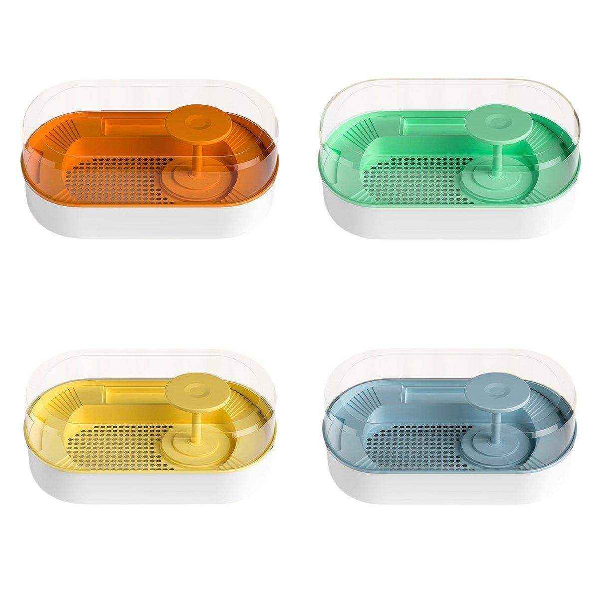 Turtle Special Feeding Tank Sunset Small Ecological Tank Feeding Box Landscape Filter