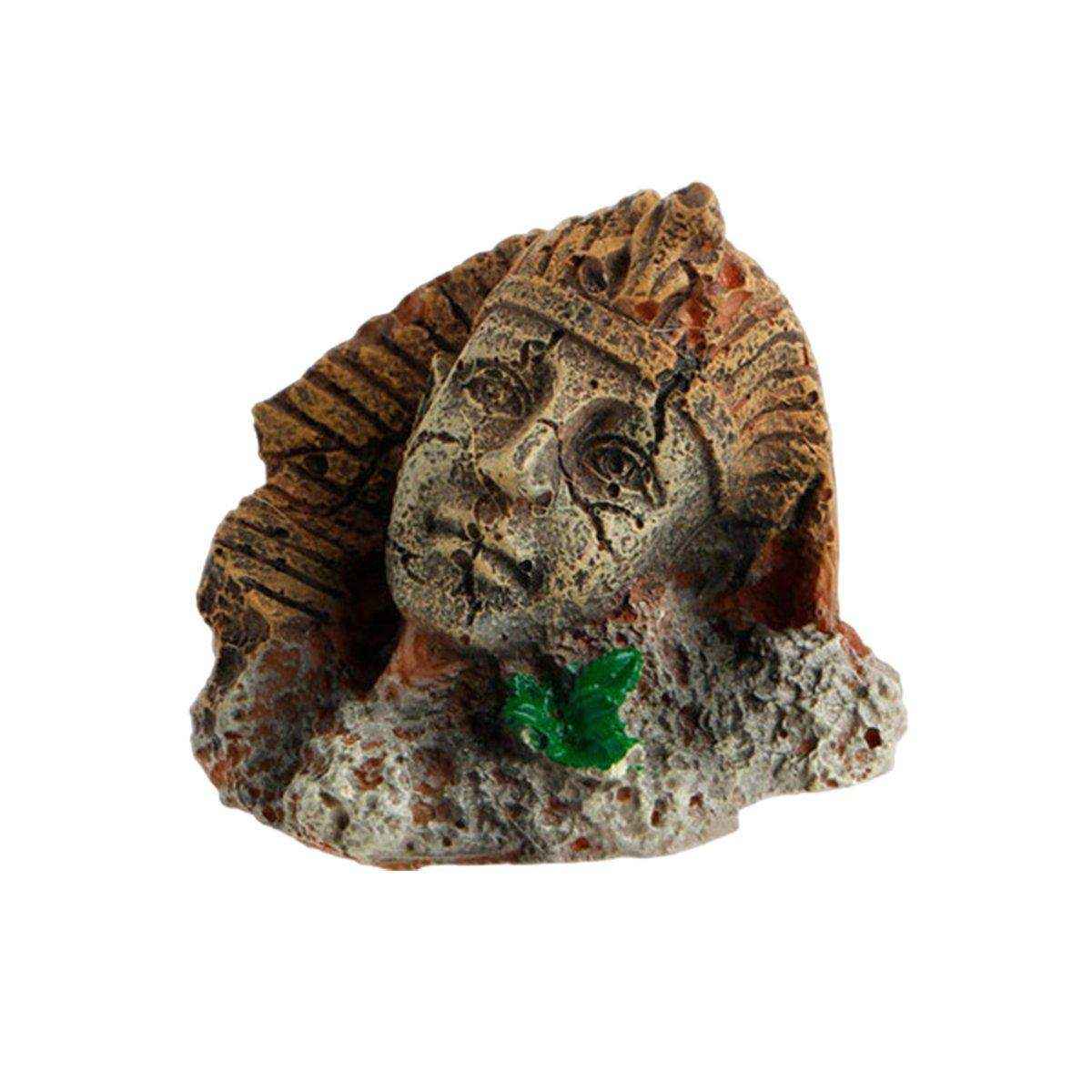 Ancient Easter Island Aquarium Rocks & Resin Decor Ornaments