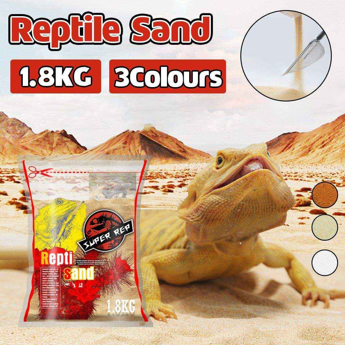 SuperRep Reptile Sand Climbing Sand Calcium Sand for Lizard Tortoise Hibernation