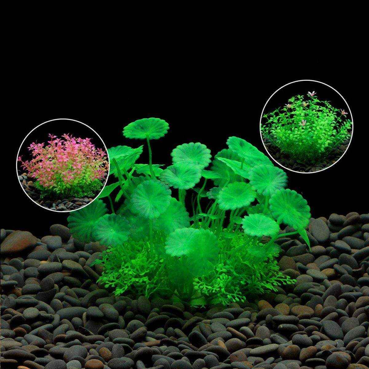 Artificial Aquarium Grass Vibrant Decorative Plants for Fish Tanks