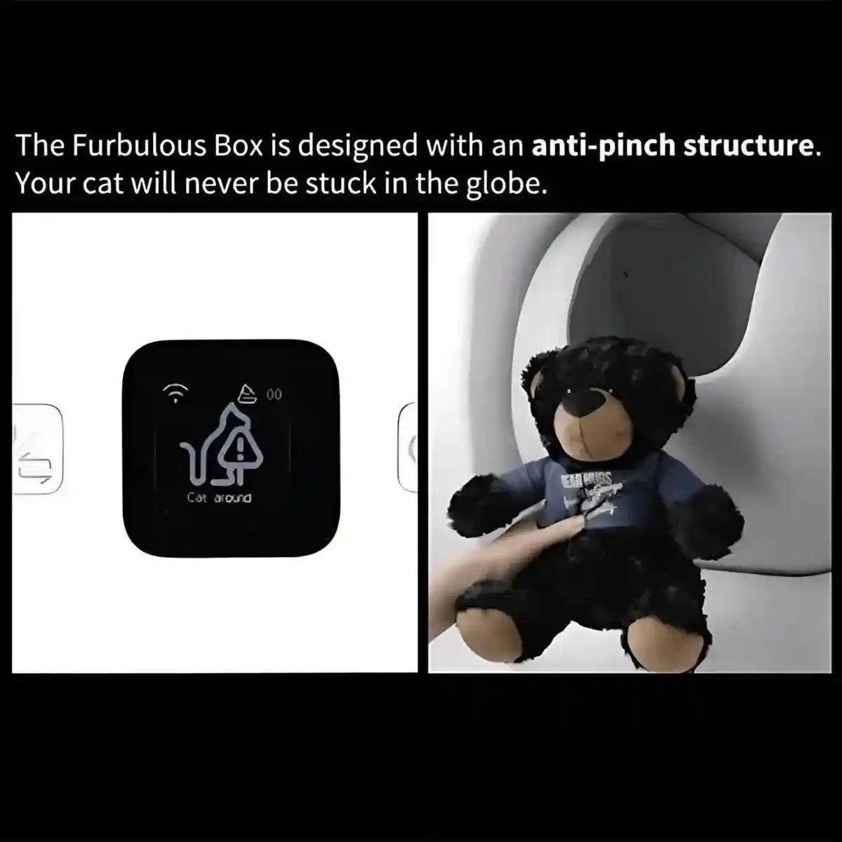 Furbulous Smart Cat Litter Box Automatic Self-Cleaning with App Control Only For Pick Up