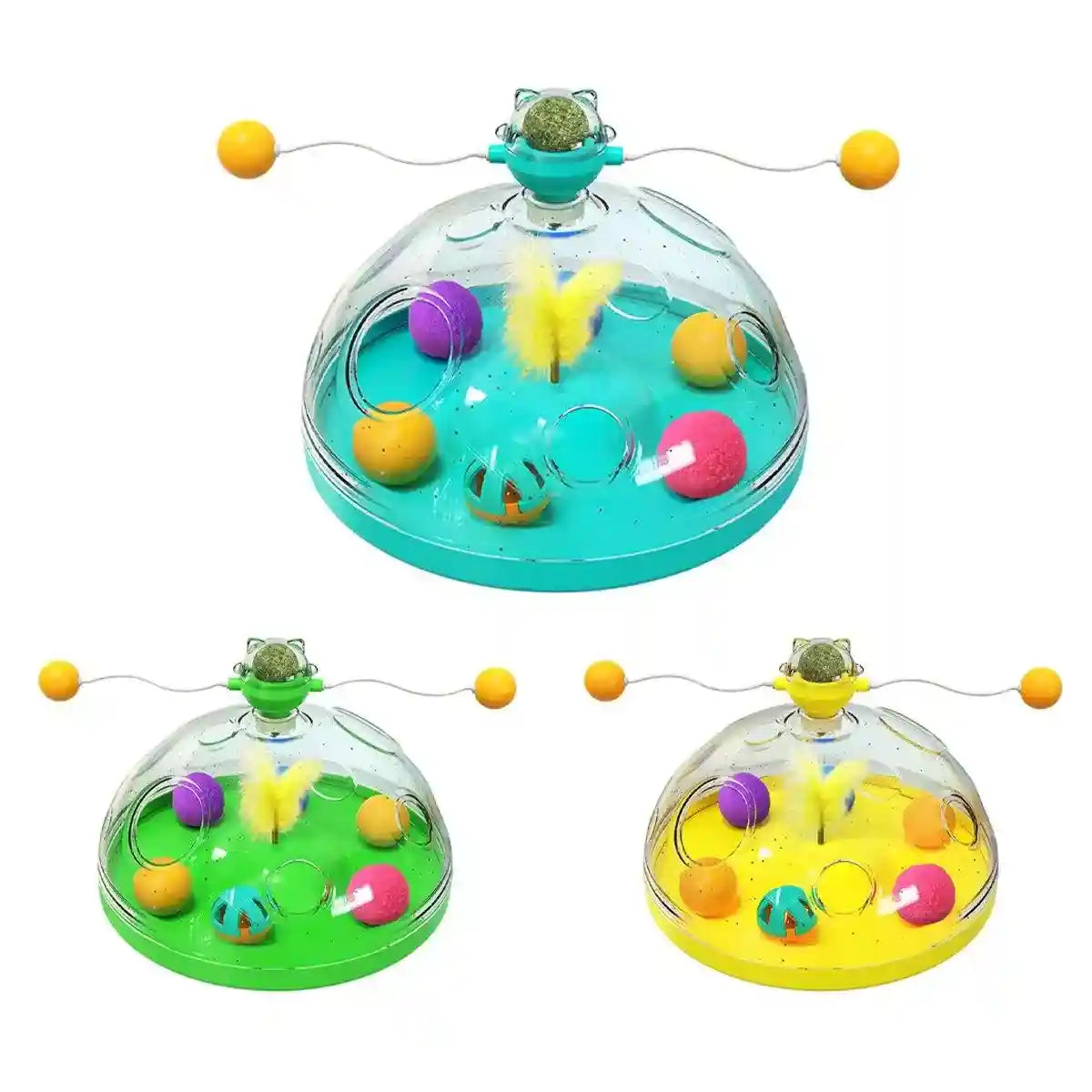 Interactive Windmill Catnip Toys for Indoor Cats Engaging & Fun Playtime