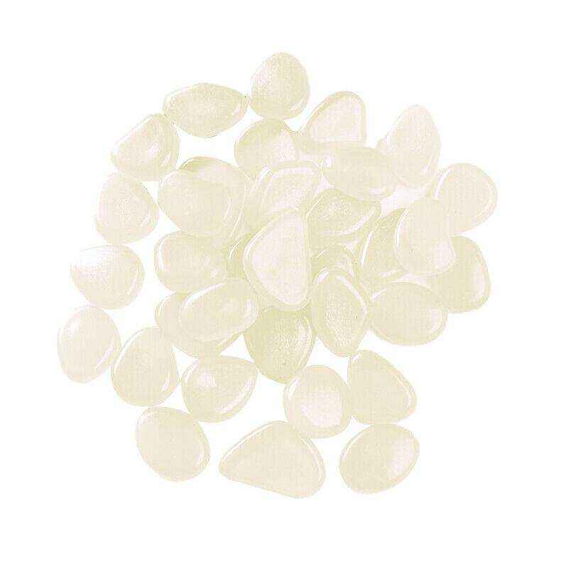 UP TO 500X Luminous Glow Aquarium Stones for Gardens and Decorations