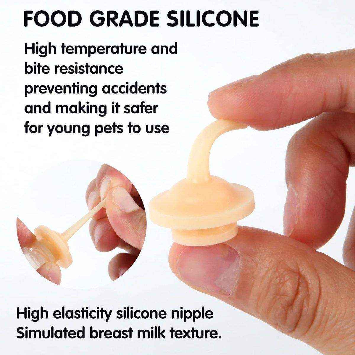 Kitten Puppy Pet Feeding Syringe Feeder Cat Dog Nursing Bottle with Pacifier