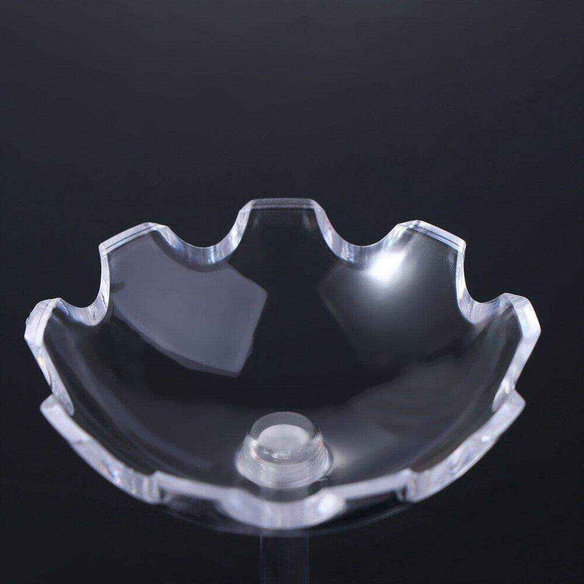 Aquarium Fish Tank Shrimp Food Feeder Clear Arylic Feeding Dish Fish Tank Feeder