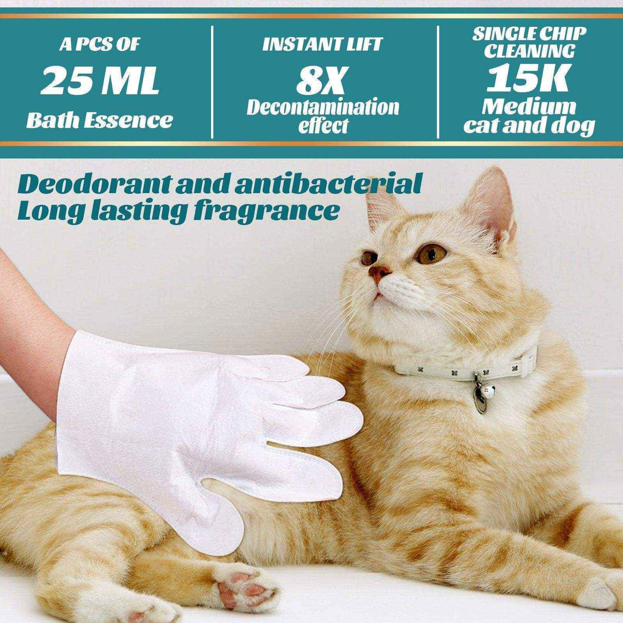 Pet Wash-free Cleaning Gloves