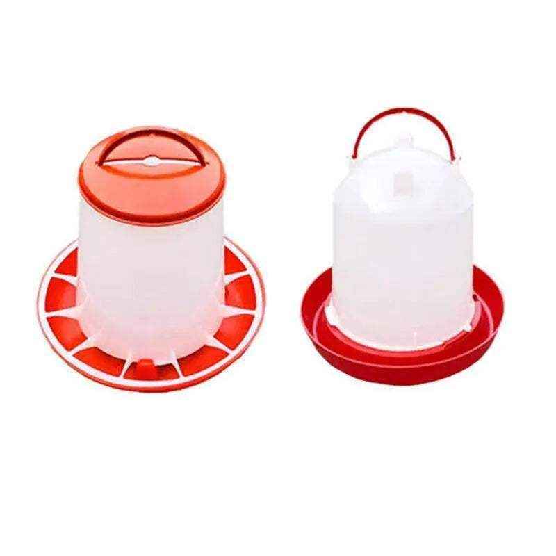 Efficient Poultry Feeding Set with Automatic Chicken Feeder & Drinker