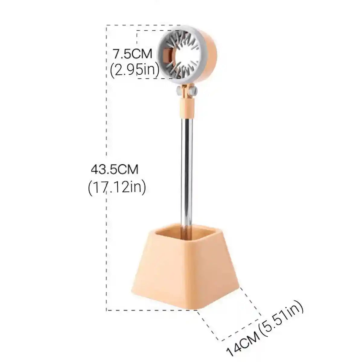 Pet Hair Dryer Holder Hands Free Dog Drying Rack Adjustable Grooming Bath Stand