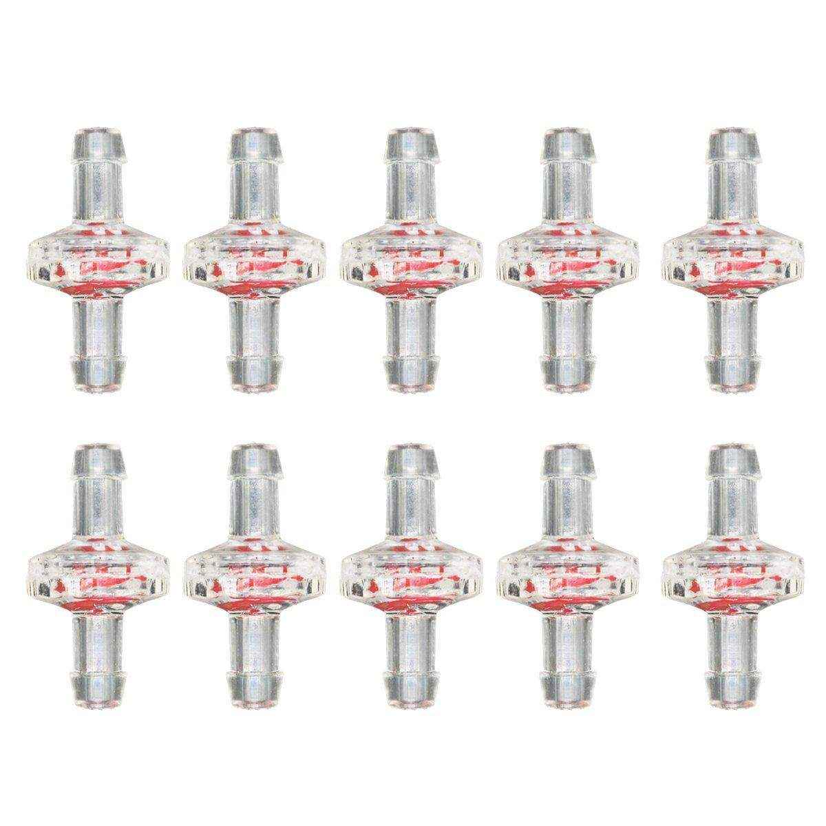 10pcs Plastic Check Valve Water Air Stop Valve for Aquarium Fish Tank Air Pump