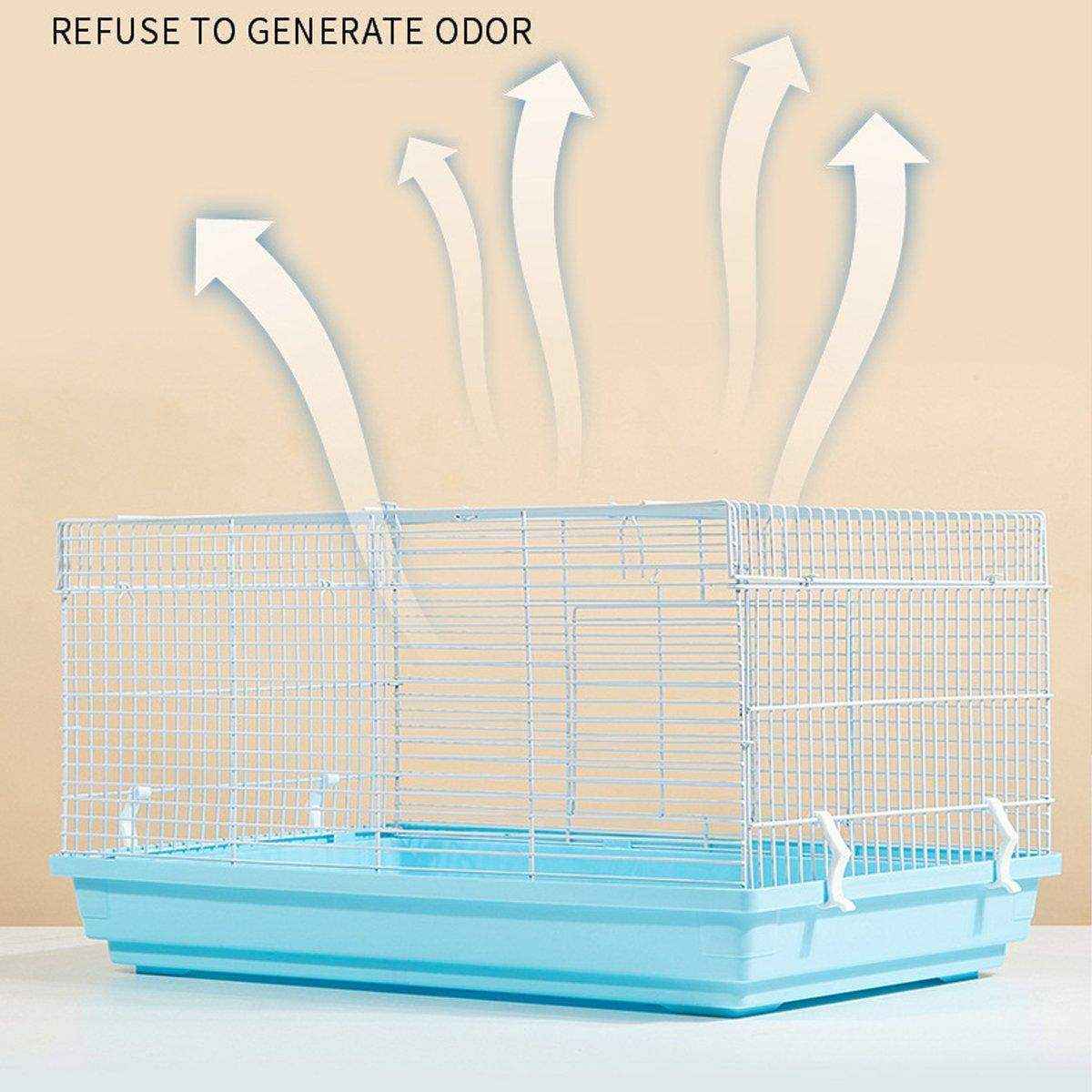 Compact Small Animal Habitat for Rabbits and Pets Durable and Easy to Clean