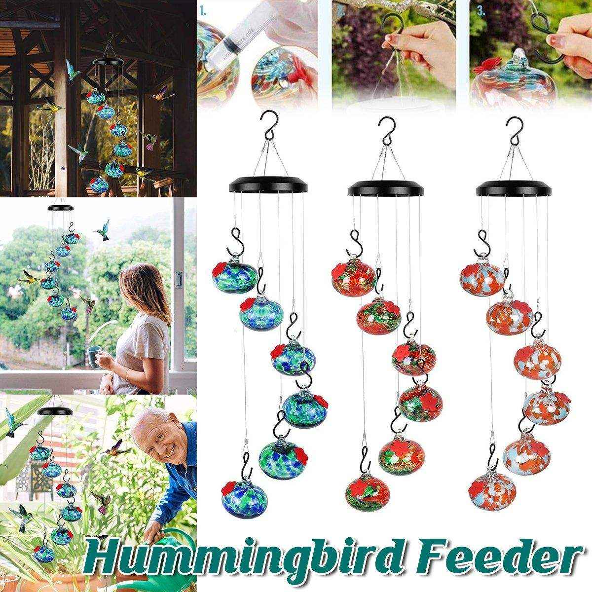Hanging Hummingbird Feeders