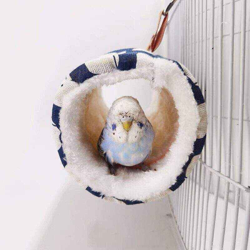 Cozy Canvas Hamster Tubes Tunnel Hammock For Small Pets
