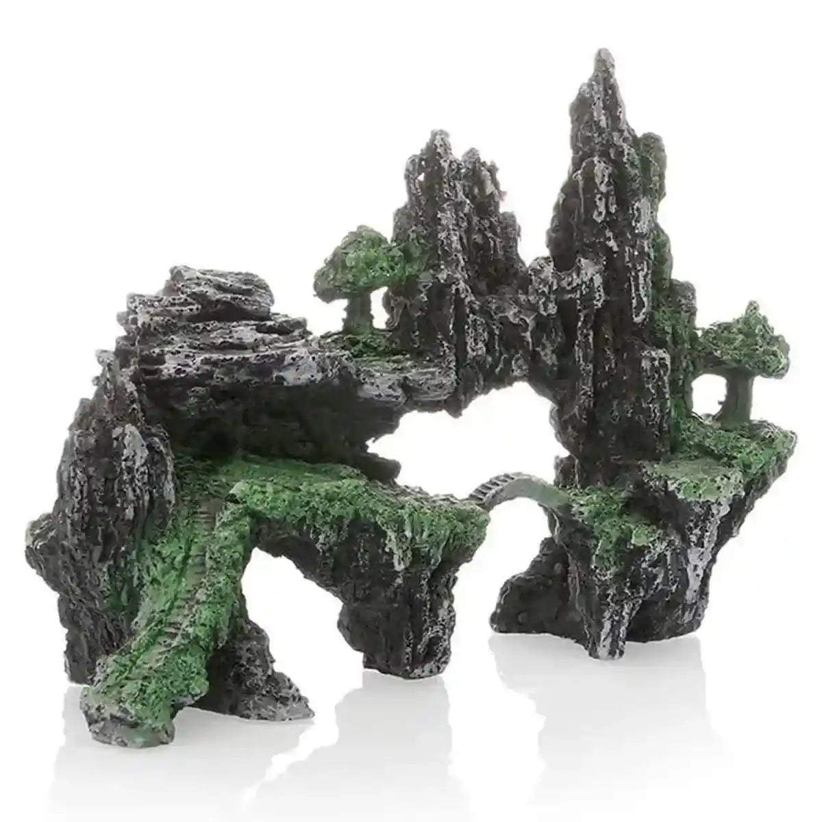 Aquarium Mountain Decoration Realistic Resin Fish Tank Ornament