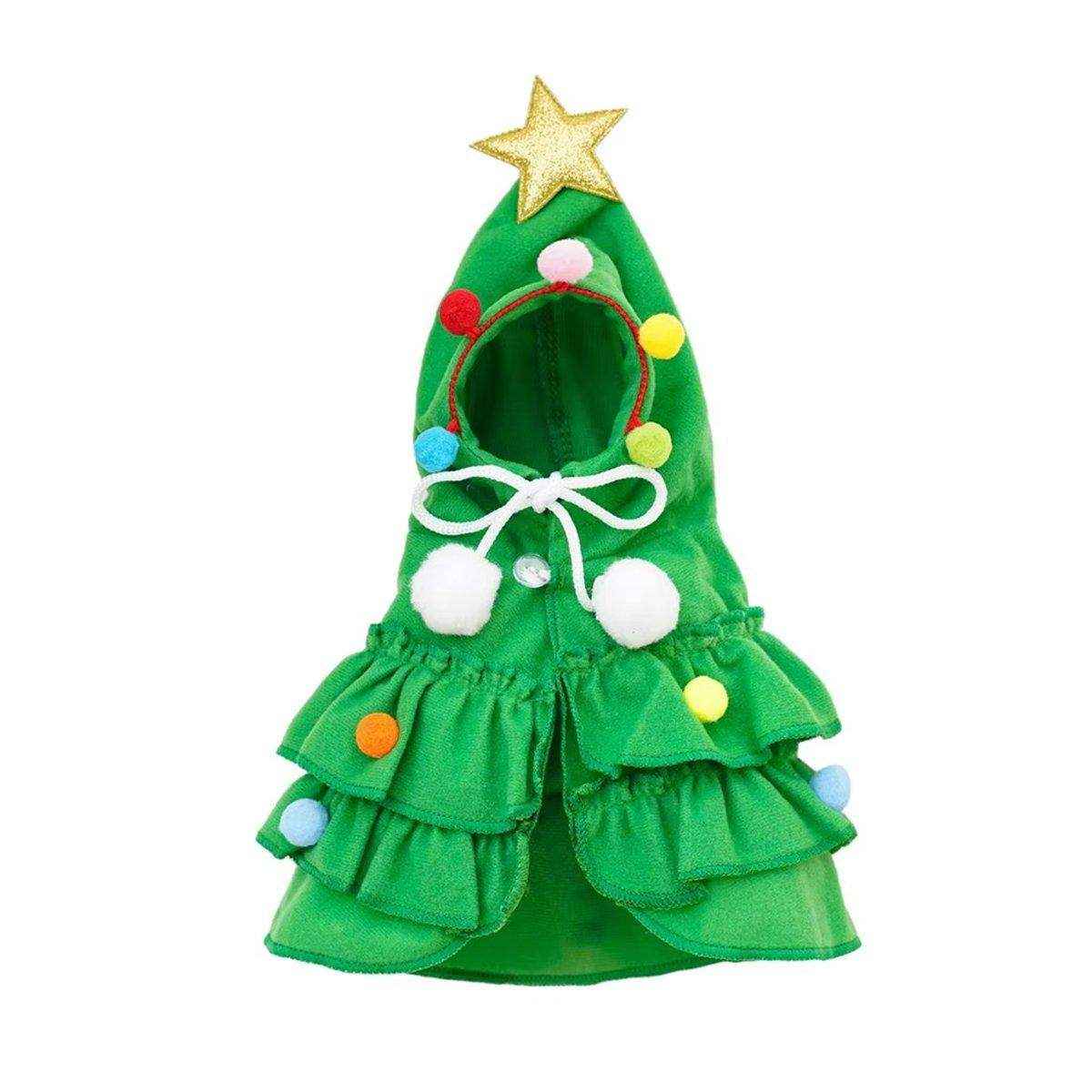 Christmas Pet Clothes Two-color Cape Pet Cape Shawl Dog Transformation Outfit