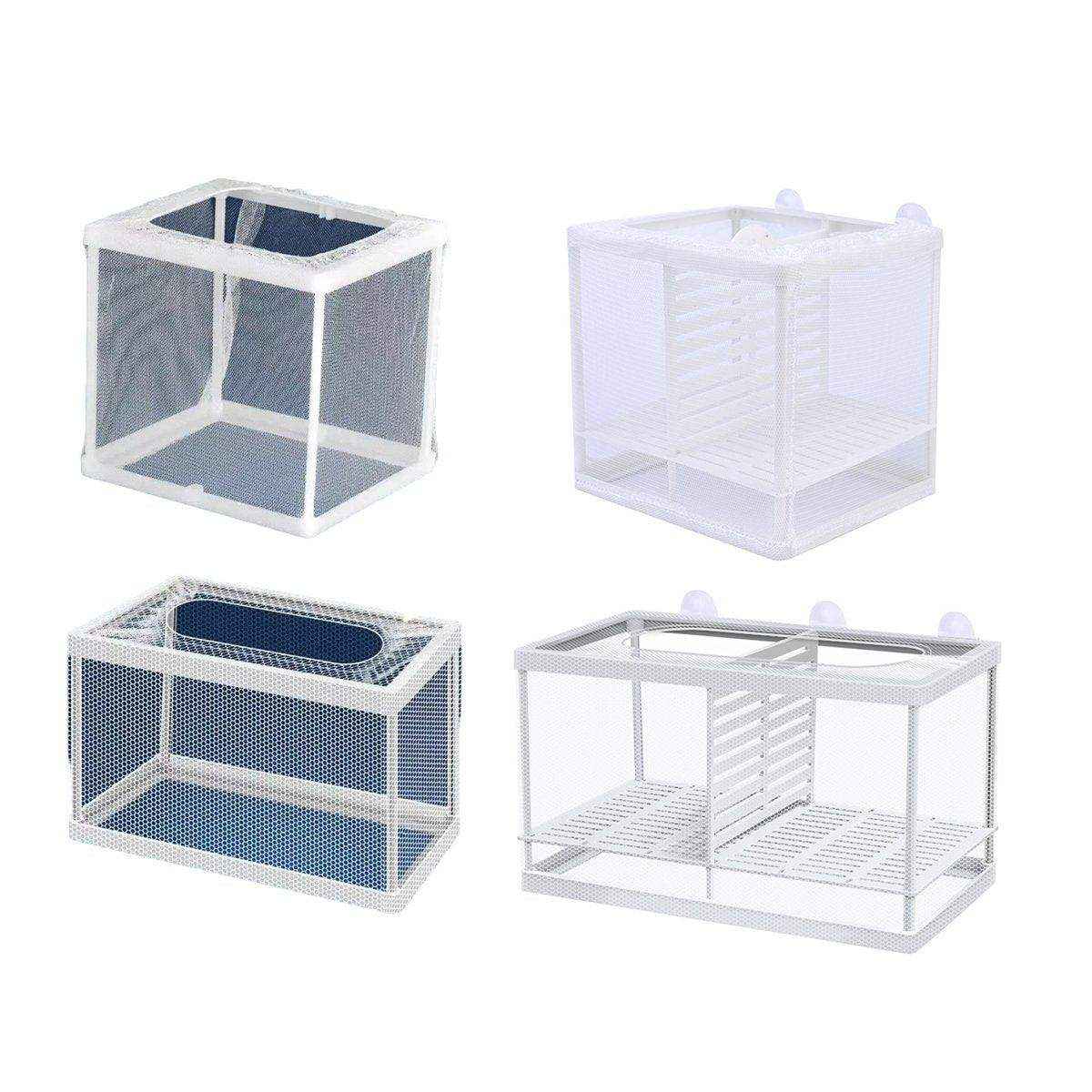 Durable Fish Fry Breeder Box for Aquariums Secure Juvenile Isolation