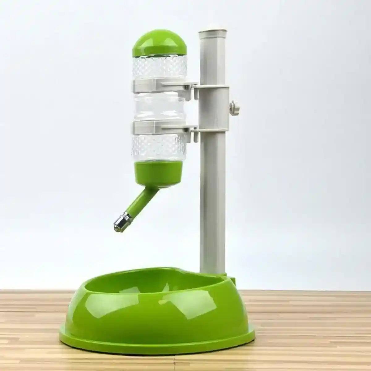 Adjustable Pet Bowl Set with Water Dispenser