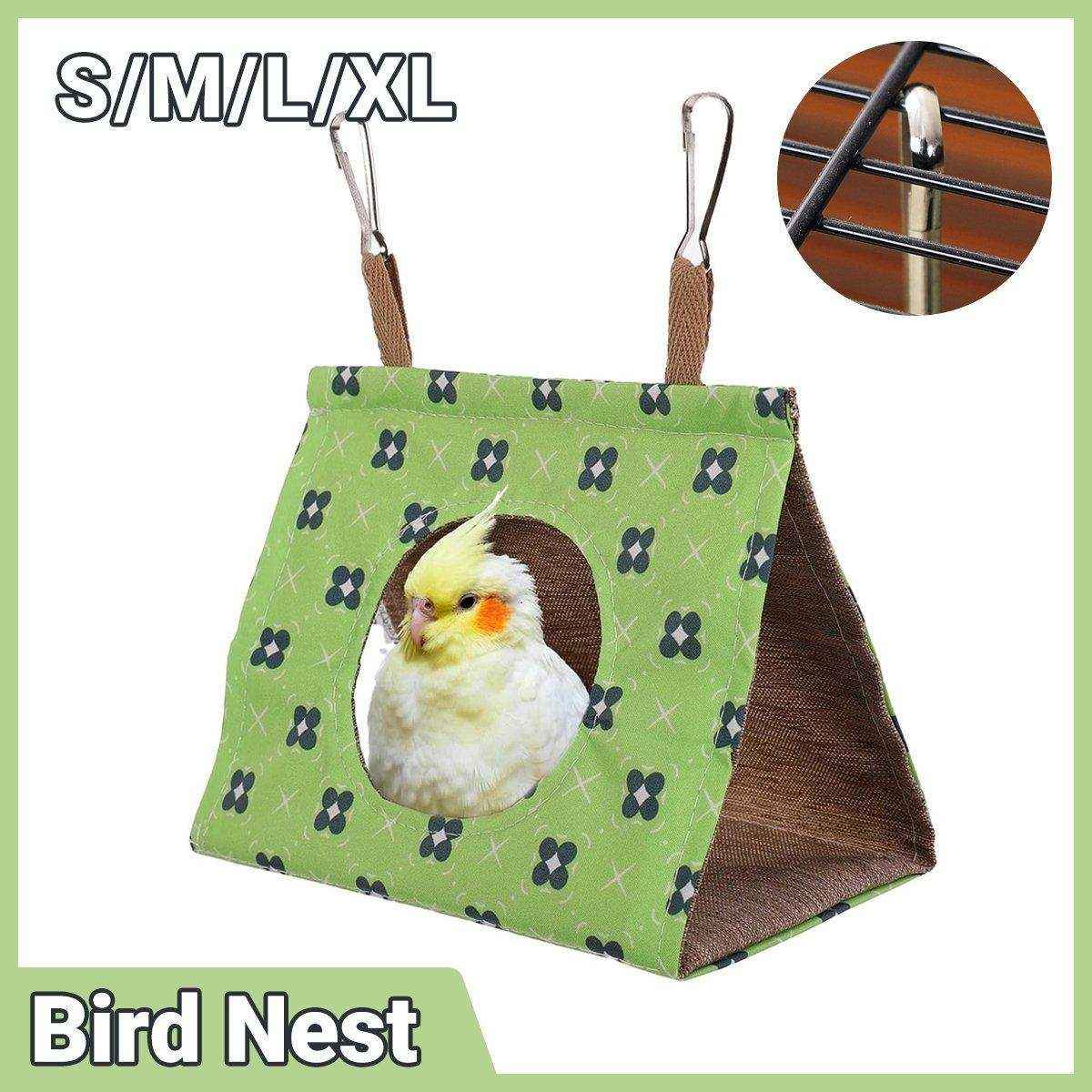 Cozy Hanging Bird Nest for Pet Birds in Multiple Sizes