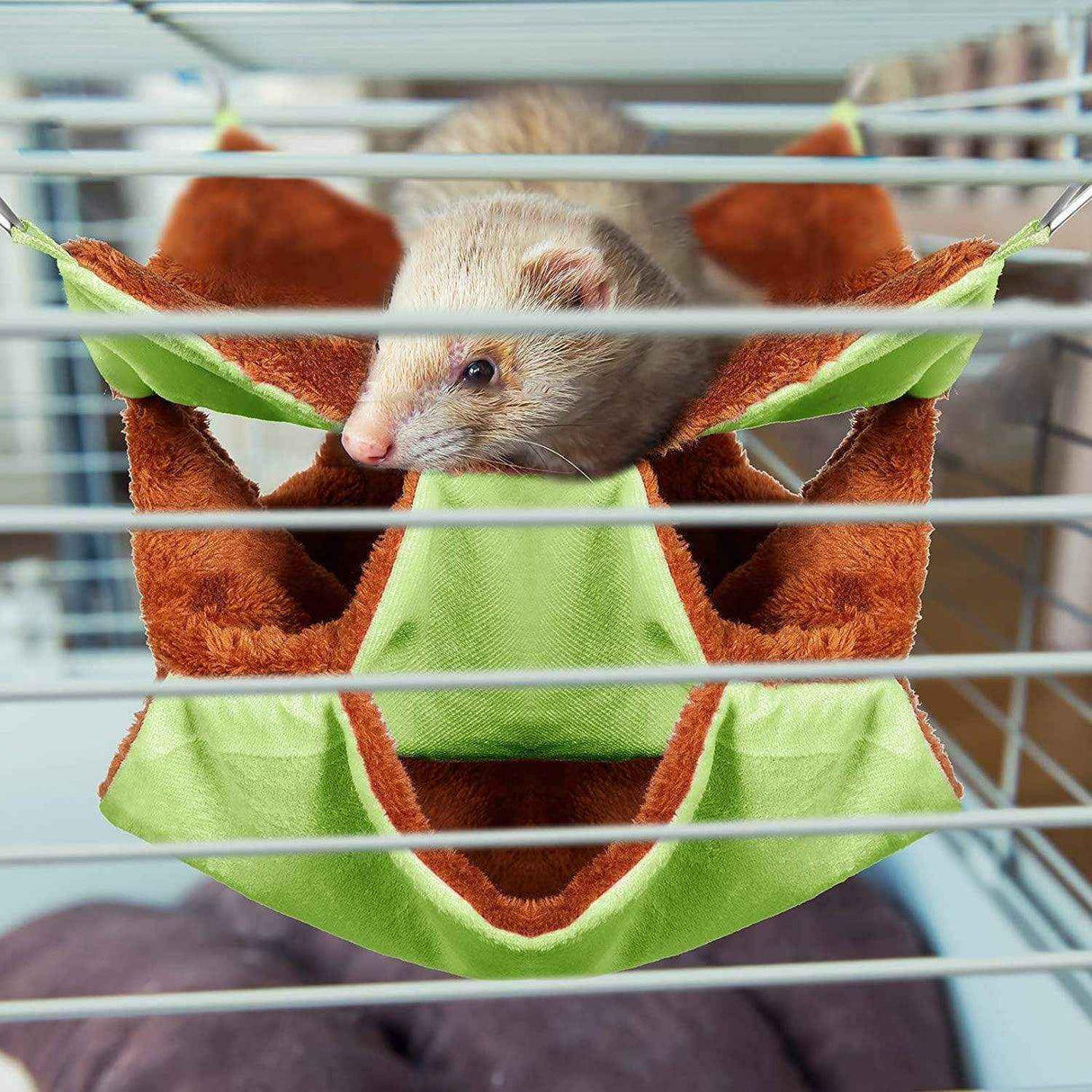 Comfortable Hanging Small Pet Bed Nest Ideal for Hamsters & Mice