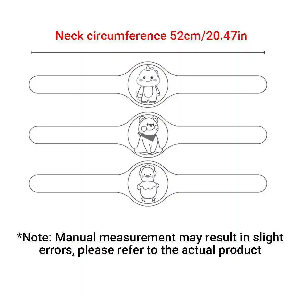 Cartoon Designer Pet Collars Essential Oils for Dogs & Cats